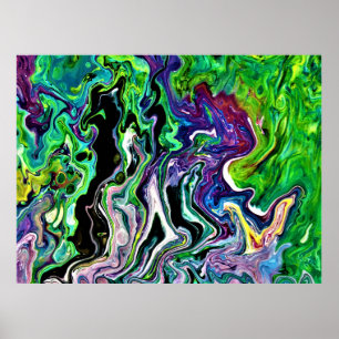 Abstract Colour Study 173, Poster