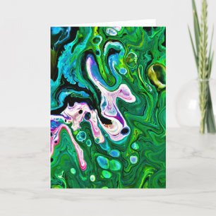 Abstract Colour Study 176, card