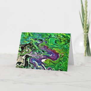 Abstract Colour Study 180, card