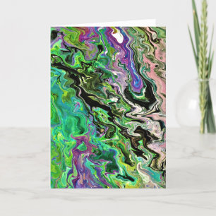 Abstract Colour Study 182, card