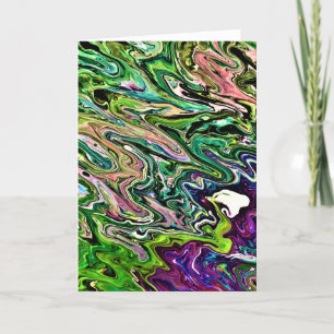 Abstract Colour Study 184, card