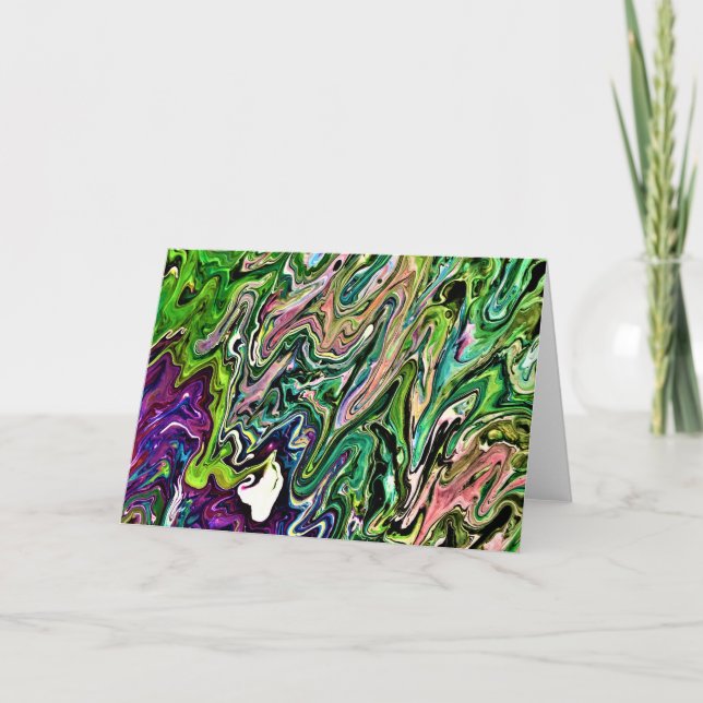 Abstract Colour Study 184, card (Front)