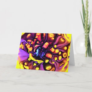 Abstract Colour Study 190, card