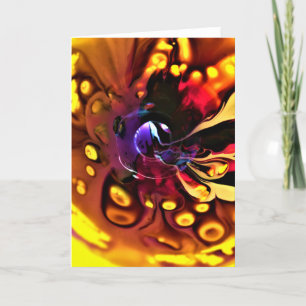 Abstract Colour Study 193, card