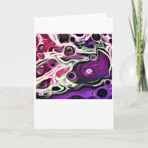 Abstract Colour Study 196 Card