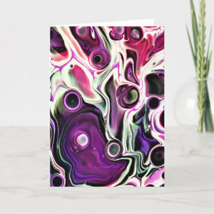 Abstract Colour Study 196, card