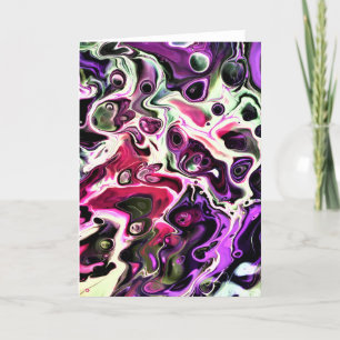 Abstract Colour Study 197, card