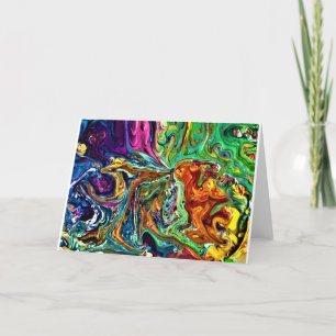 Abstract Colour Study 1, Card