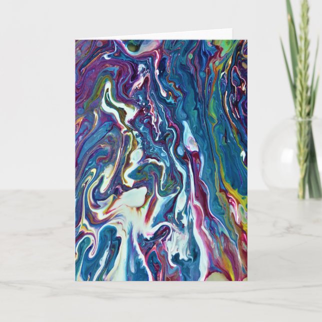 Abstract Colour Study 206, card (Front)