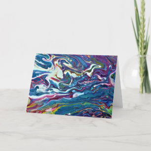 Abstract Colour Study 206, card