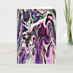 Abstract Colour Study 207, card