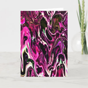 Abstract Colour Study 208, card