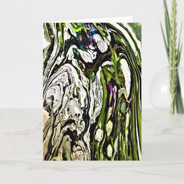 Abstract Colour Study 20, card (Front)