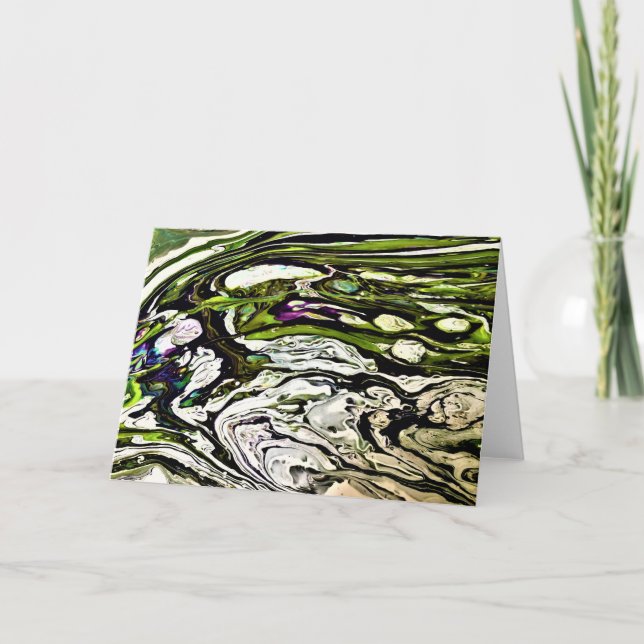 Abstract Colour Study 20, card (Front)