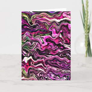 Abstract Colour Study 216, card