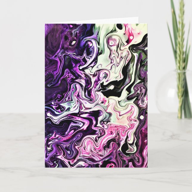 Abstract Colour Study 218, card (Front)