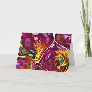 Abstract Colour Study 219, card