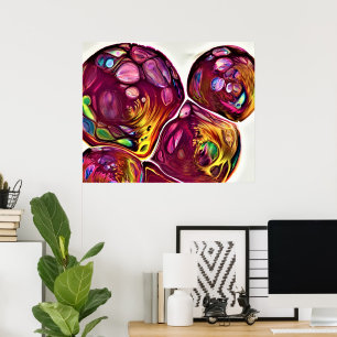 Abstract Colour Study 219, Poster