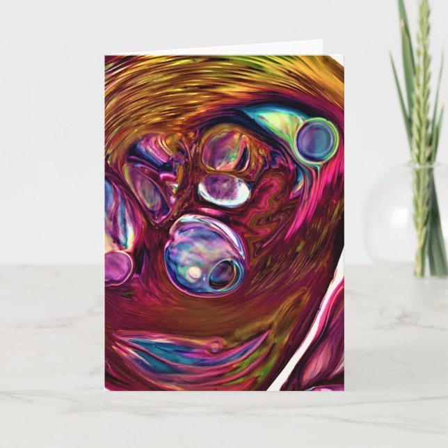 Abstract Colour Study 221, card (Front)