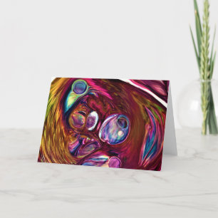 Abstract Colour Study 221, card