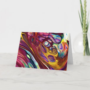 Abstract Colour Study 225, card