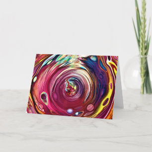 Abstract Colour Study 227, card
