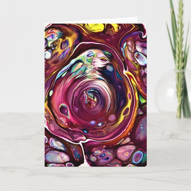 Abstract Colour Study 228, card (Front)