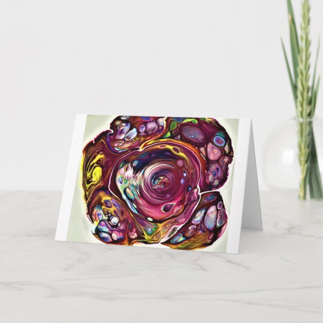 Abstract Colour Study 228, card (Front)