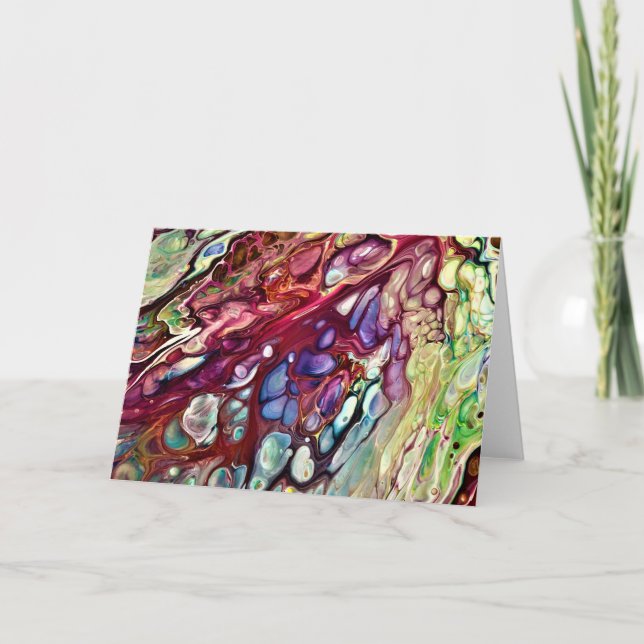 Abstract Colour Study 231, card (Front)