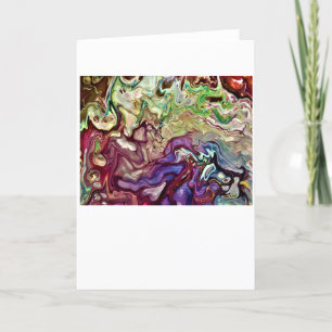 Abstract Colour Study 233, card