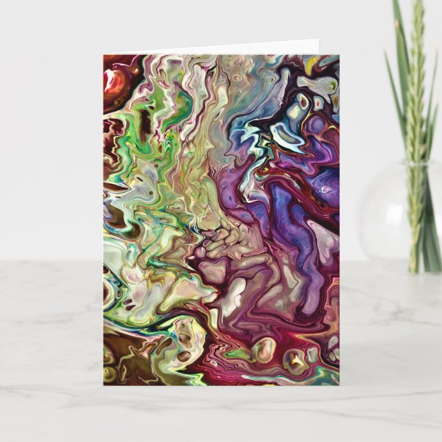 Abstract Colour Study 233, card (Front)