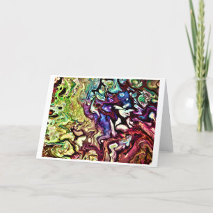 Abstract Colour Study 235, Card