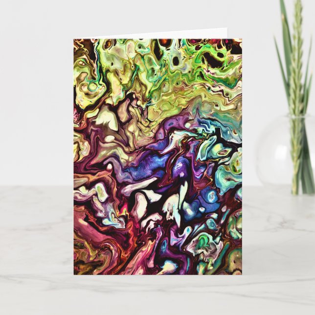 Abstract Colour Study 235, card (Front)