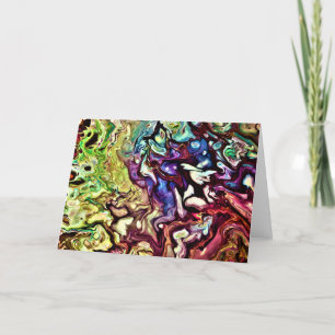 Abstract Colour Study 235, card