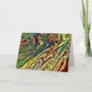 Abstract Colour Study 238, card