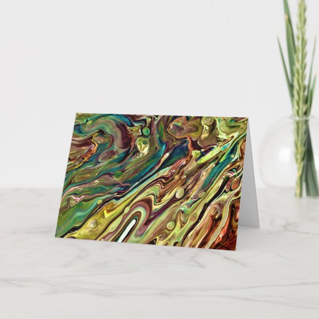 Abstract Colour Study 238, card (Front)