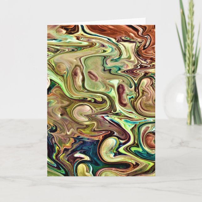 Abstract Colour Study 239, card (Front)