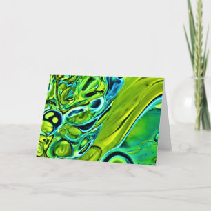 Abstract Colour Study 244, card