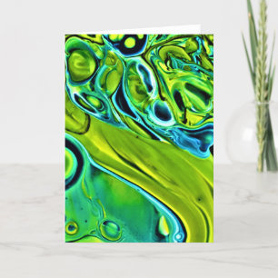 Abstract Colour Study 244, card