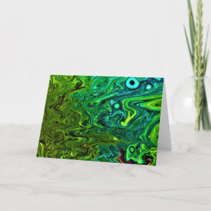 Abstract Colour Study 246, card