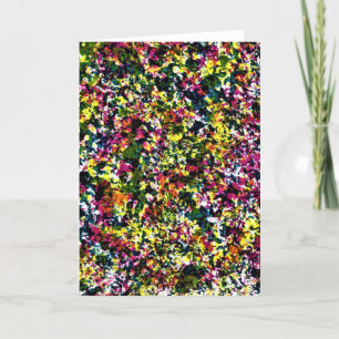 Abstract Colour Study 24, card