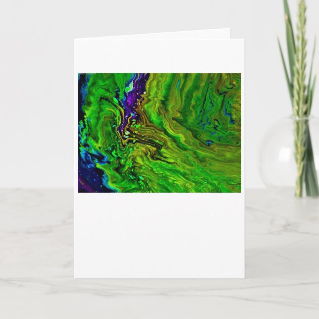 Abstract Colour Study 25, Card (Front)