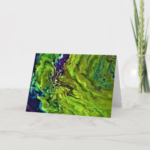 Abstract Colour Study 25, card