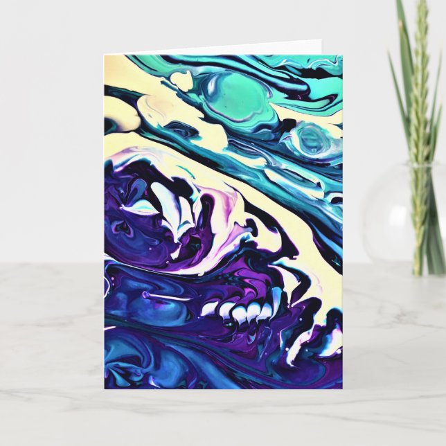 Abstract Colour Study 280, card (Front)