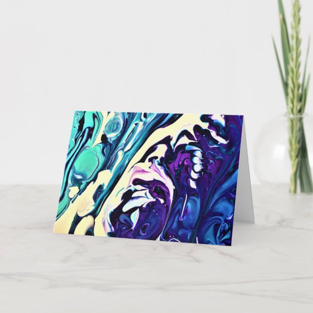 Abstract Colour Study 280, card (Front)