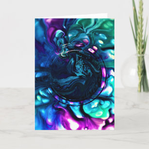 Abstract Colour Study 287, card