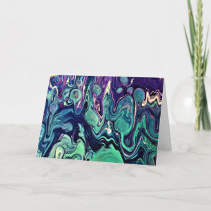 Abstract Colour Study 296, card