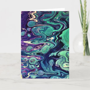 Abstract Colour Study 296, card