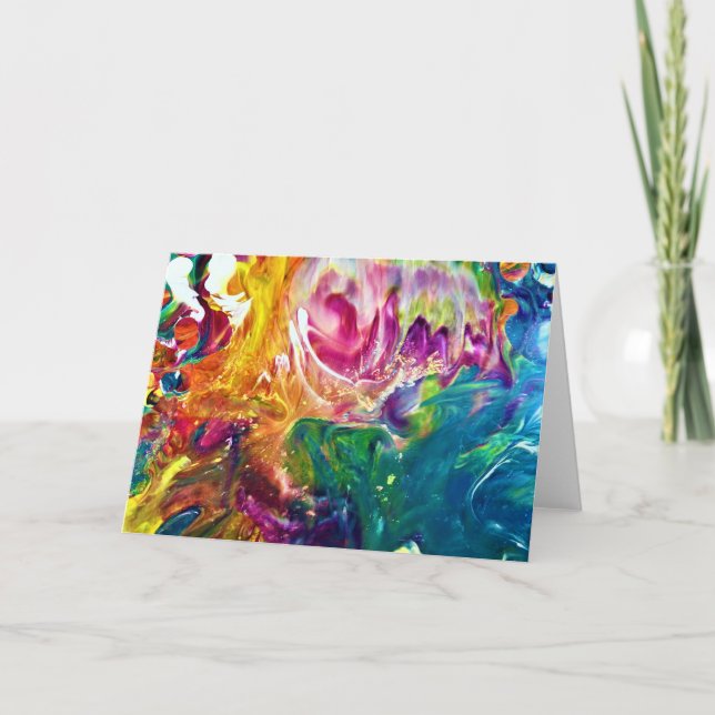 Abstract Colour Study 2, card (Front)