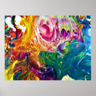 Abstract Colour Study 2, Poster